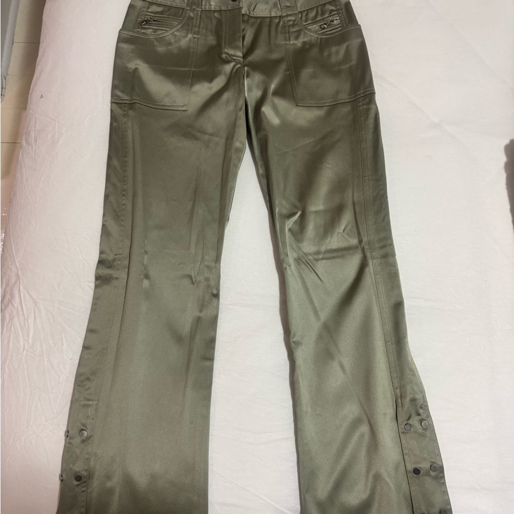 Elie Tahari Sage Green Trousers